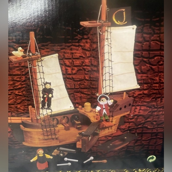 Captain Jacks Cove The Scout Pirate Ship toy set Jake Black Momma Rose Mock new - Picture 15 of 16